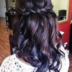 show me your hairstyles for your big day...need some ideas.