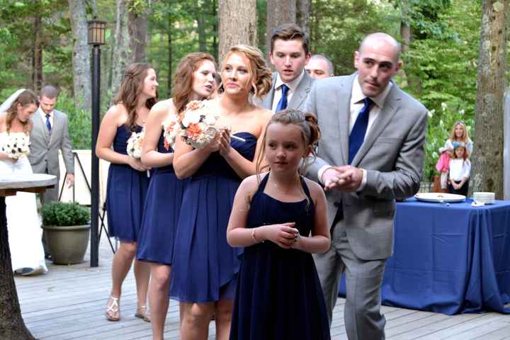 BAM baby - welcome to my wooded wedding weekend