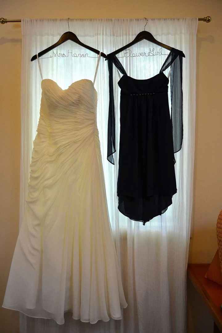 It's a rainy day here on the East Coast, I'm in need of sunshine.  So show me your wedding dress