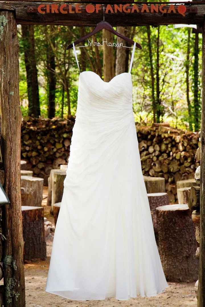 Please show me your simple wedding dresses to help me get over dress regret