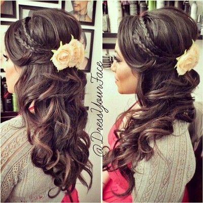 show me your hairstyles for your big day...need some ideas.