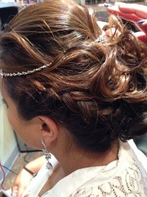 show me your hairstyles for your big day...need some ideas.