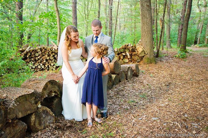 BAM baby - welcome to my wooded wedding weekend