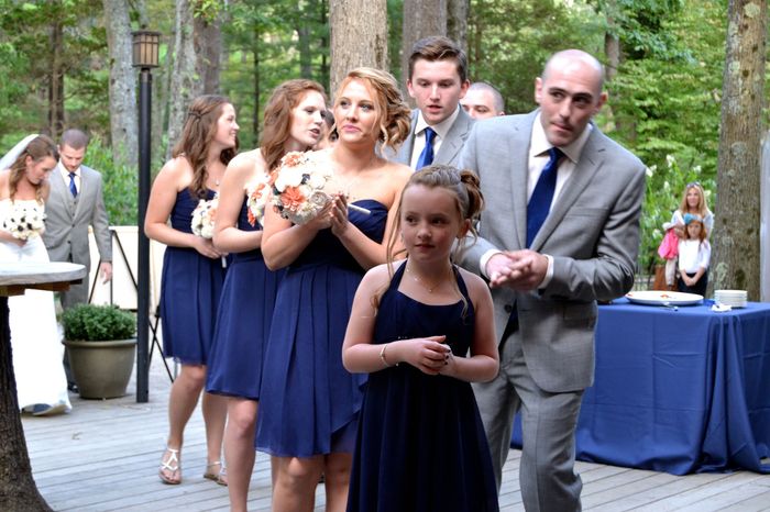 BAM baby - welcome to my wooded wedding weekend