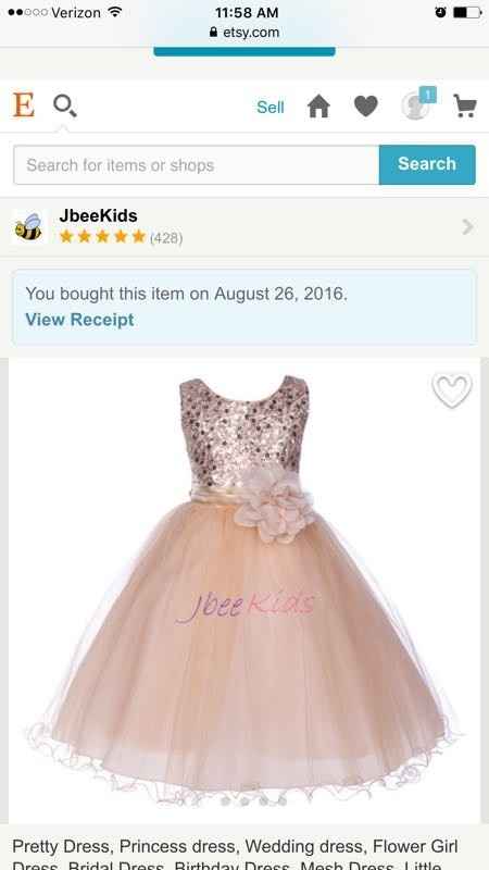 I finally decided on flower girls dresses