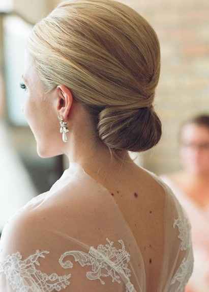 Opinions please - Which hairstyle do you like with my dress?