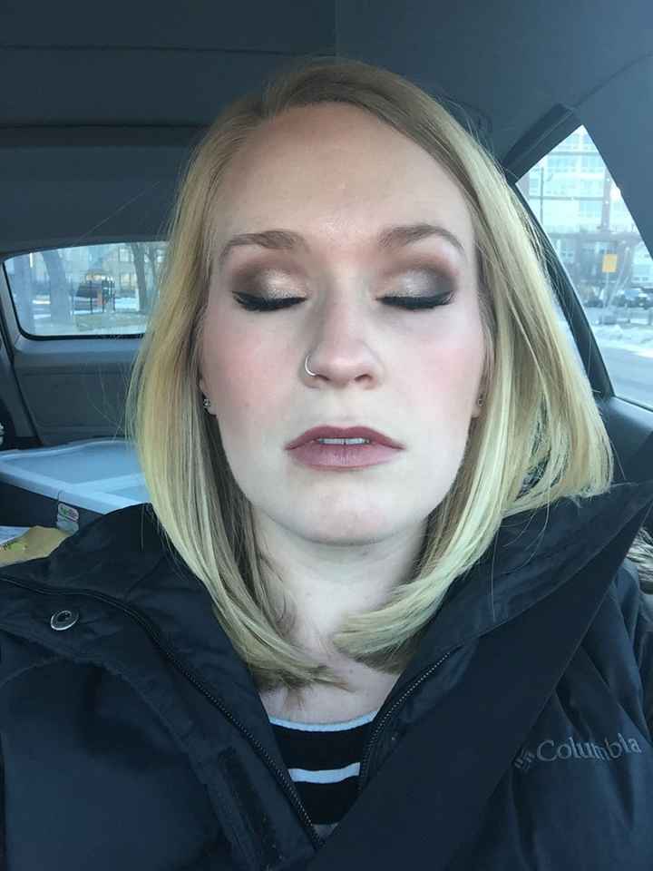 Makeup trial #3.. finally MORE.