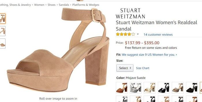 Show me your wedding shoes, any wedge heels in the house? 3
