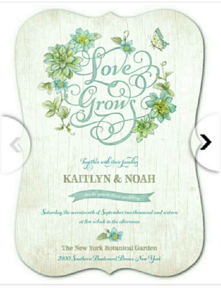 Show me your rustic/vintage wedding invitations please?