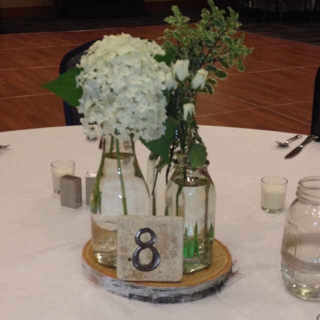 Reception Table Decor