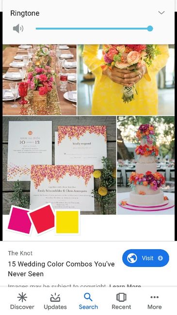 Help!! What are good colors for summer wedding? 5