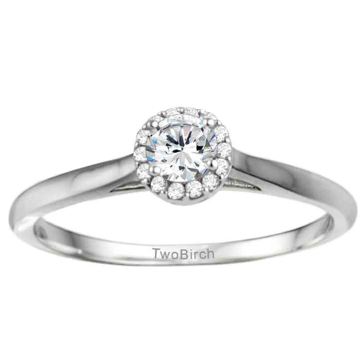 Moissanite Wedding Rings