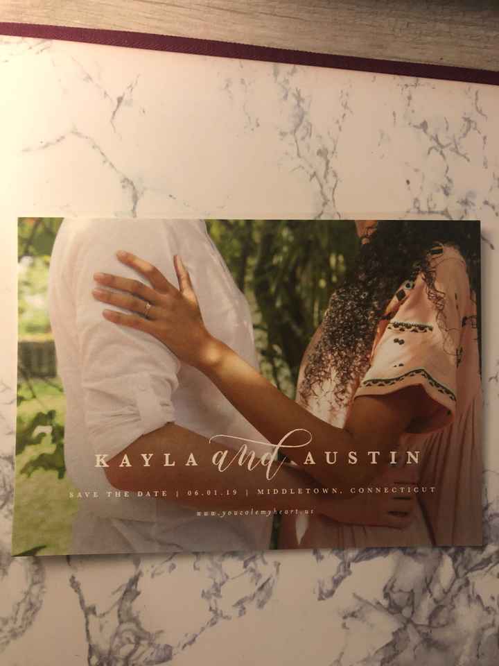 show me off your save the Date!! - 1