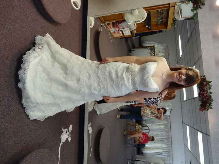 So, can I see your dresses?