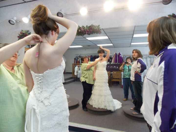 Went To Final Dress Fitting - Still in Love (Some pictures!)