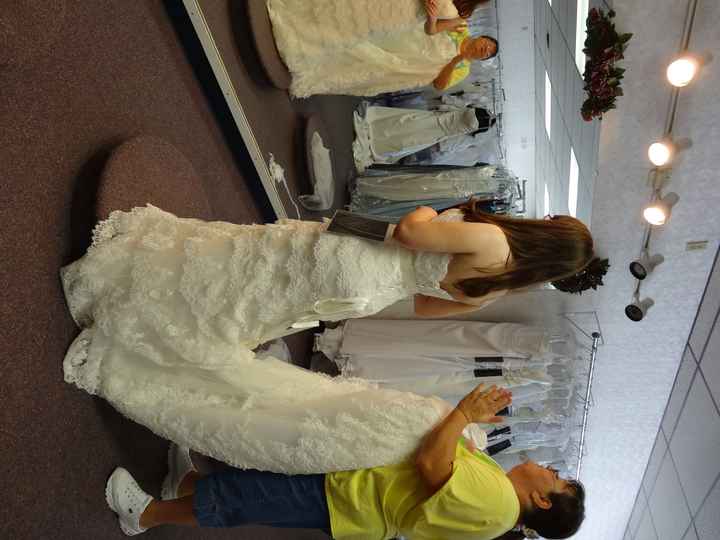 ~I found my wedding dress!!~