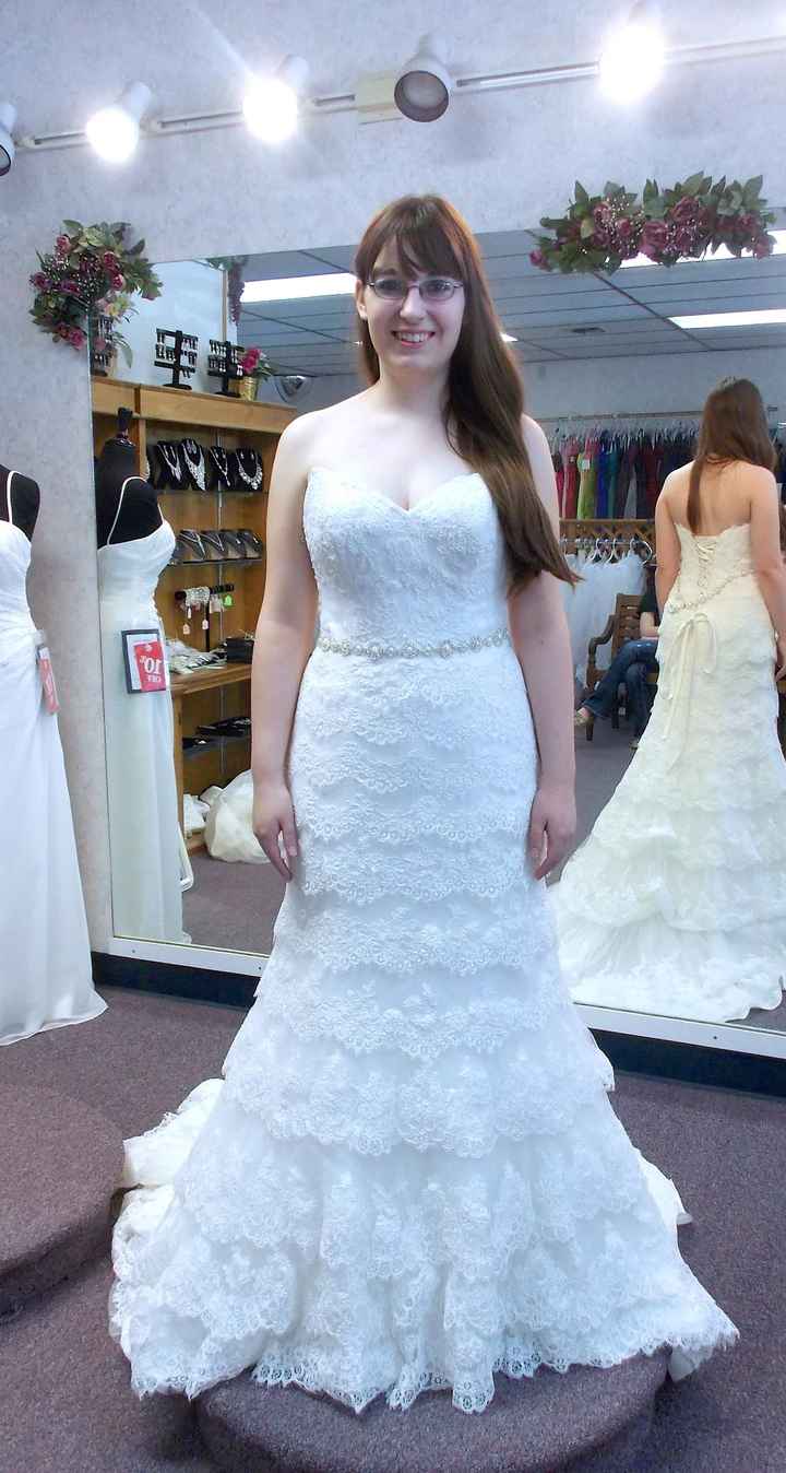 Went To Final Dress Fitting - Still in Love (Some pictures!)