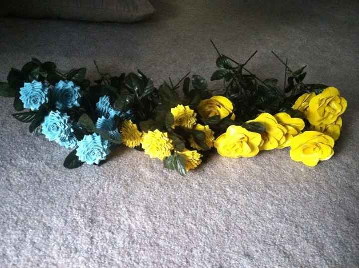 Making my own wedding flowers