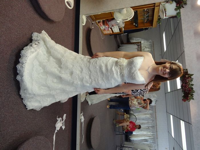 So, can I see your dresses?