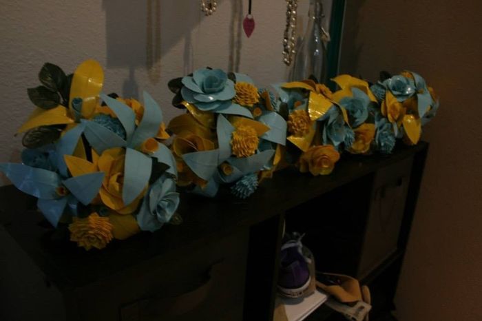 Bridesmaid bouquets