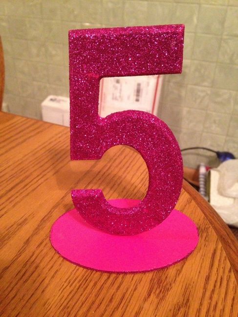 I need table number ideas...show me yours!!