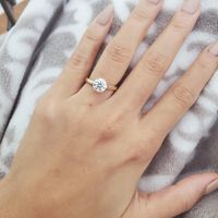 Moissanite or Diamond Ring Engagement Ring? - 1