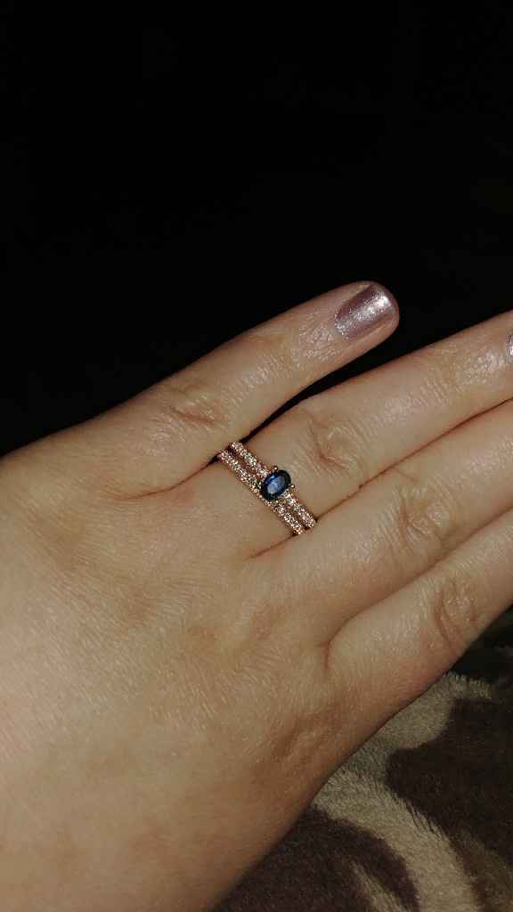 i got my wedding band! Show me your beautiful rings! - 1