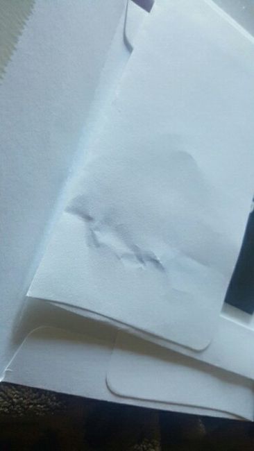 Save the dates arrived ruined :(