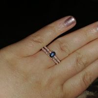 i got my wedding band! Show me your beautiful rings! - 1