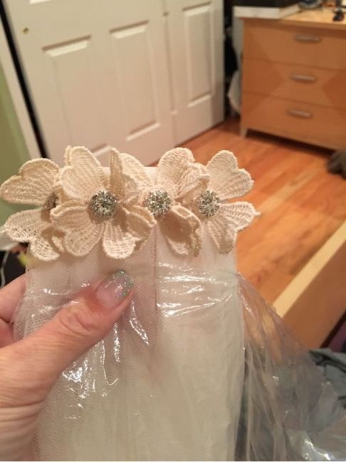 Wearing your mothers gown