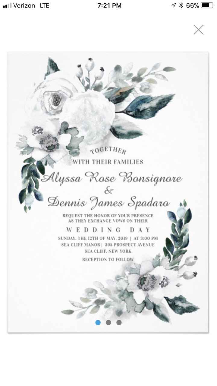 Invitations - 1