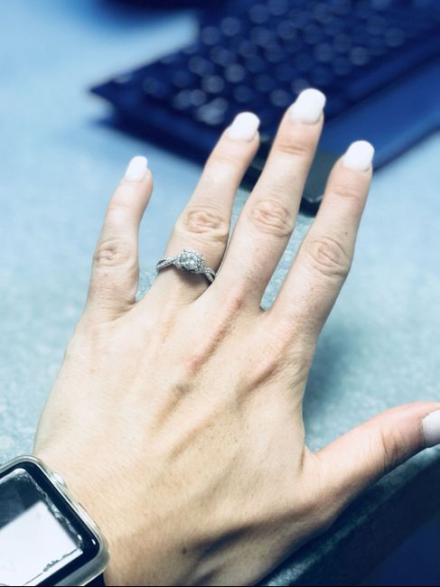 Lets see your engagement ring!! - 1