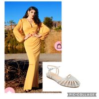 Shoes - match the jewelry or dress? - 1