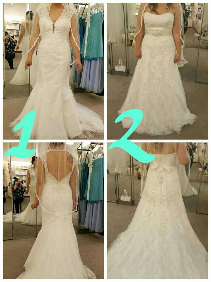 Can't decide on a dress!