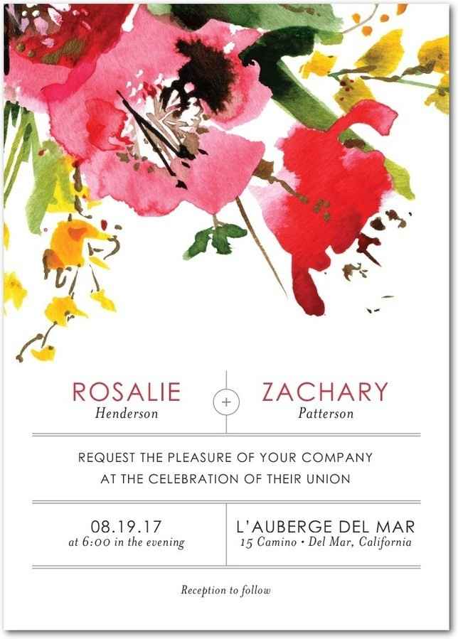 INVITE HELP!! Is it spring-y enough??