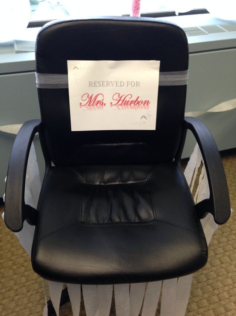 Showered at Work *Pics*