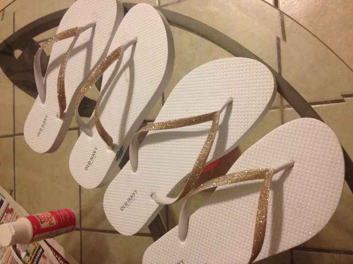 Old Navy Sandals DIY