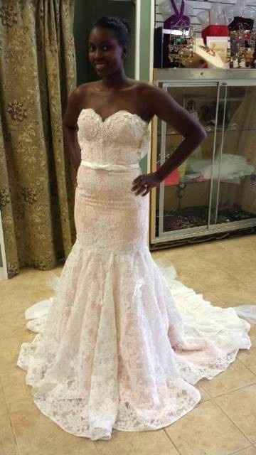Cheap Chinese wedding dress fail