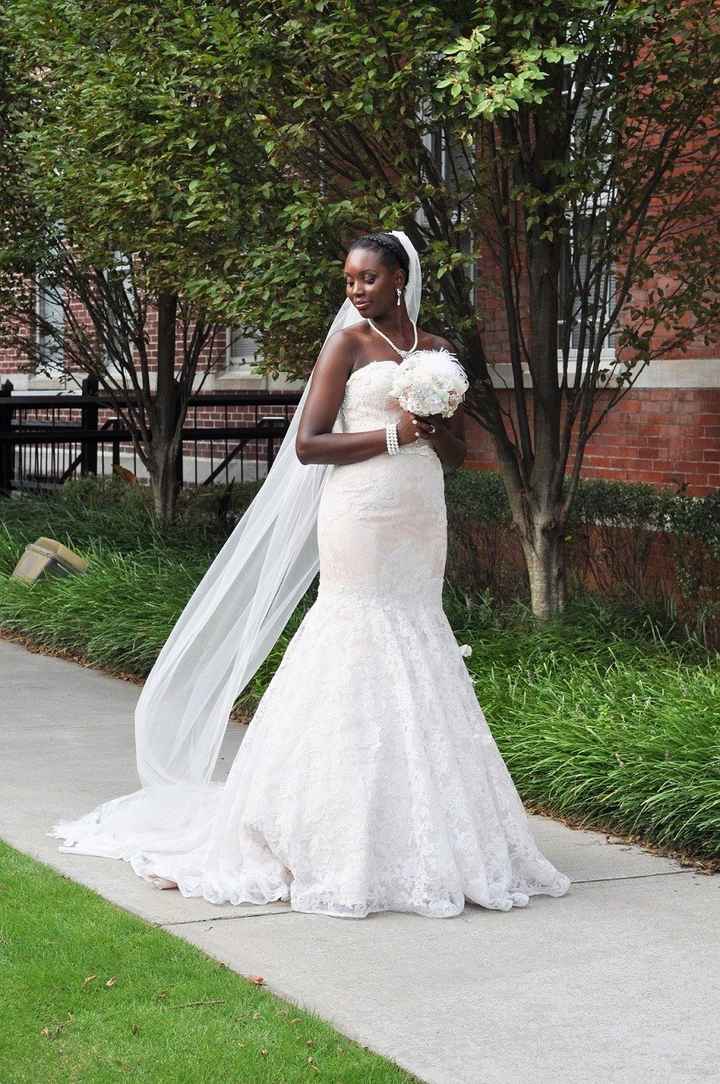 My Custom-Made Replica Wedding Dress