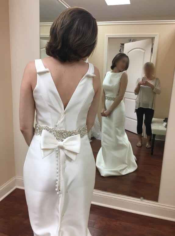 Wedding dress price dilemma