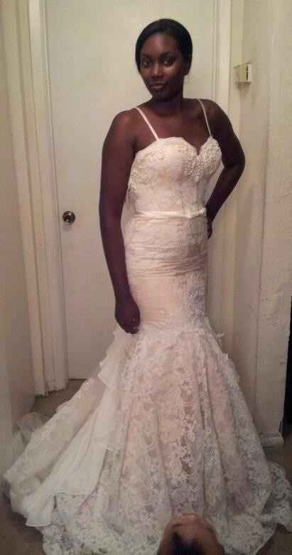 My Custom-Made Replica Wedding Dress