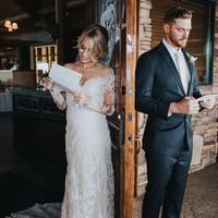 Private Vows & First Look - 1