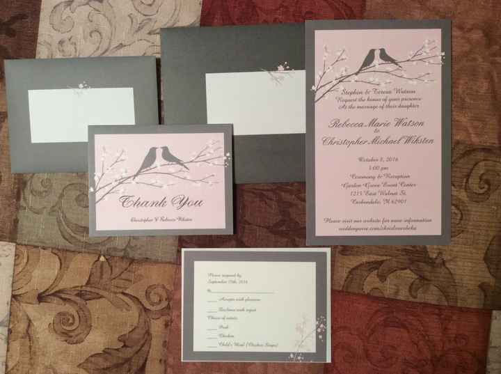 2 in 1 post Flower girl necklaces and Invites