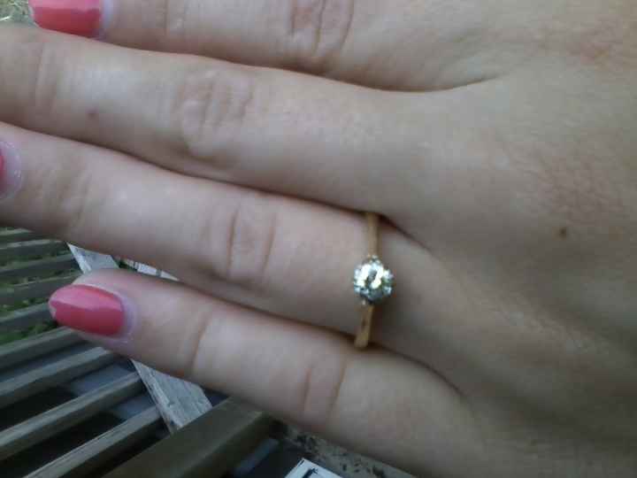 Small engagement rings unite!
