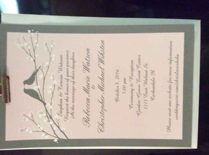 Where did you order your invitations from?
