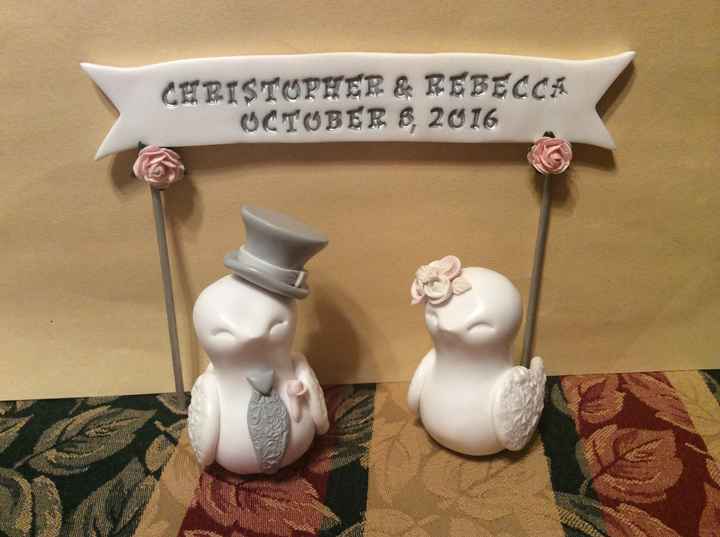 Cake topper came! Now can I see yours?