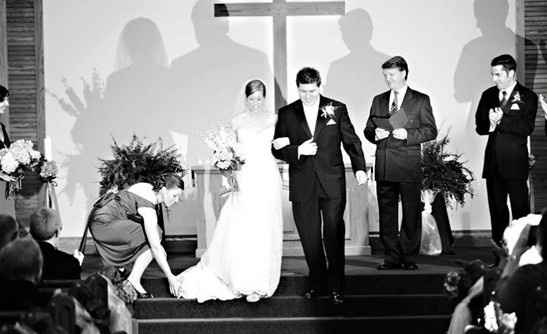 "Unplugged" wedding ceremony