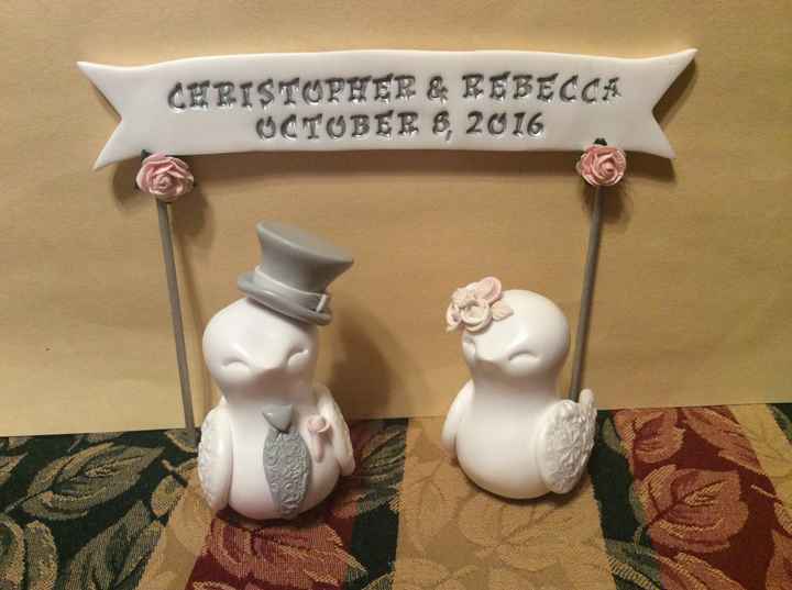 Cake topper fun!