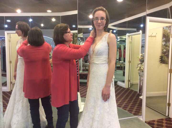 First dress fitting!