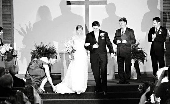 "Unplugged" wedding ceremony
